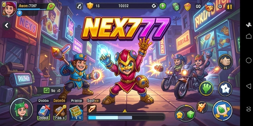 Tampilan gameplay yang seru dan menarik di NEX777.