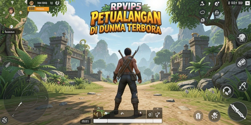 Screenshot yang menunjukkan petualangan mendebarkan di RPVIP5.